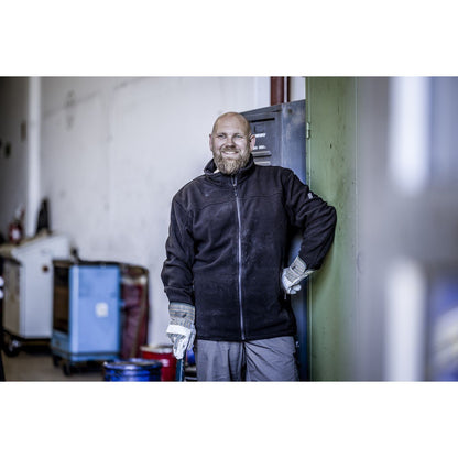 NITRAS MOTION TEX PLUS, veste polaire, noir