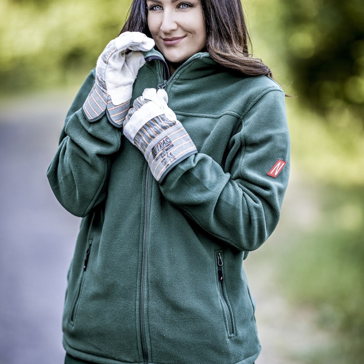 NITRAS MOTION TEX PLUS, veste polaire, vert