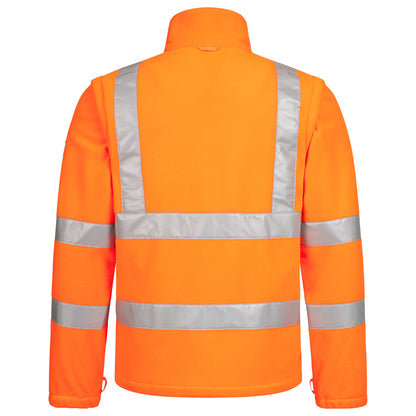 NITRAS MOTION TEX VIZ, veste polaire haute visibilité