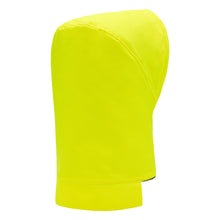 Capuche hiver amovible NITRAS, jaune fluo, polyester OEKO-TEX : 100% | Paquet (1 pièce)