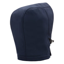Capuche amovible NITRAS, bleu marine, polyester OEKO-TEX : 94% ; Élasthanne : 6% | Paquet (1 pièce)