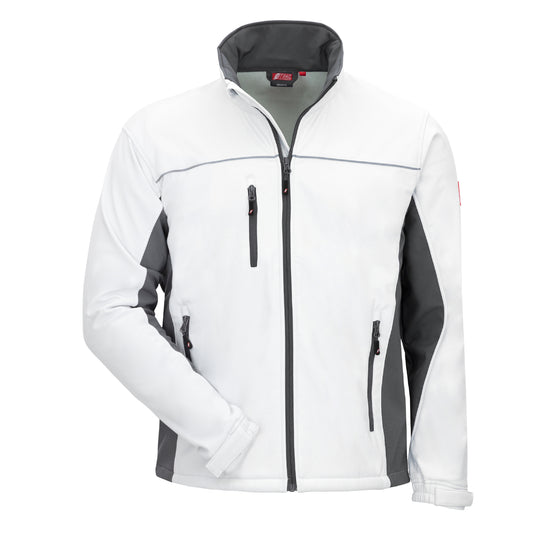 NITRAS MOTION TEX LIGHT, veste softshell, blanc / gris
