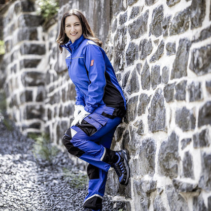 NITRAS MOTION TEX LIGHT, veste softshell, bleu roi / noir