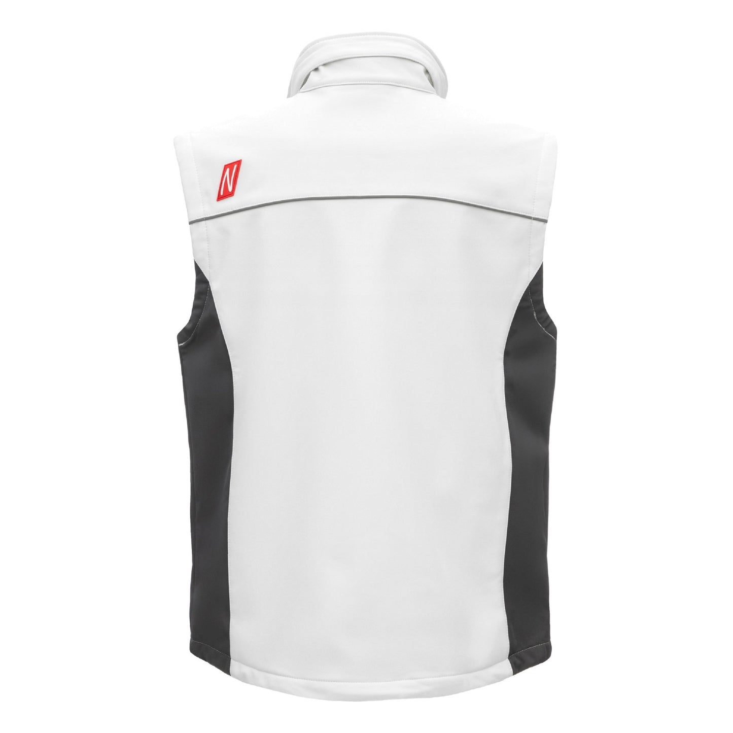 NITRAS MOTION TEX LIGHT, gilet softshell, blanc / gris