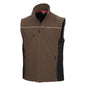 NITRAS MOTION TEX LIGHT, gilet softshell, marron / noir