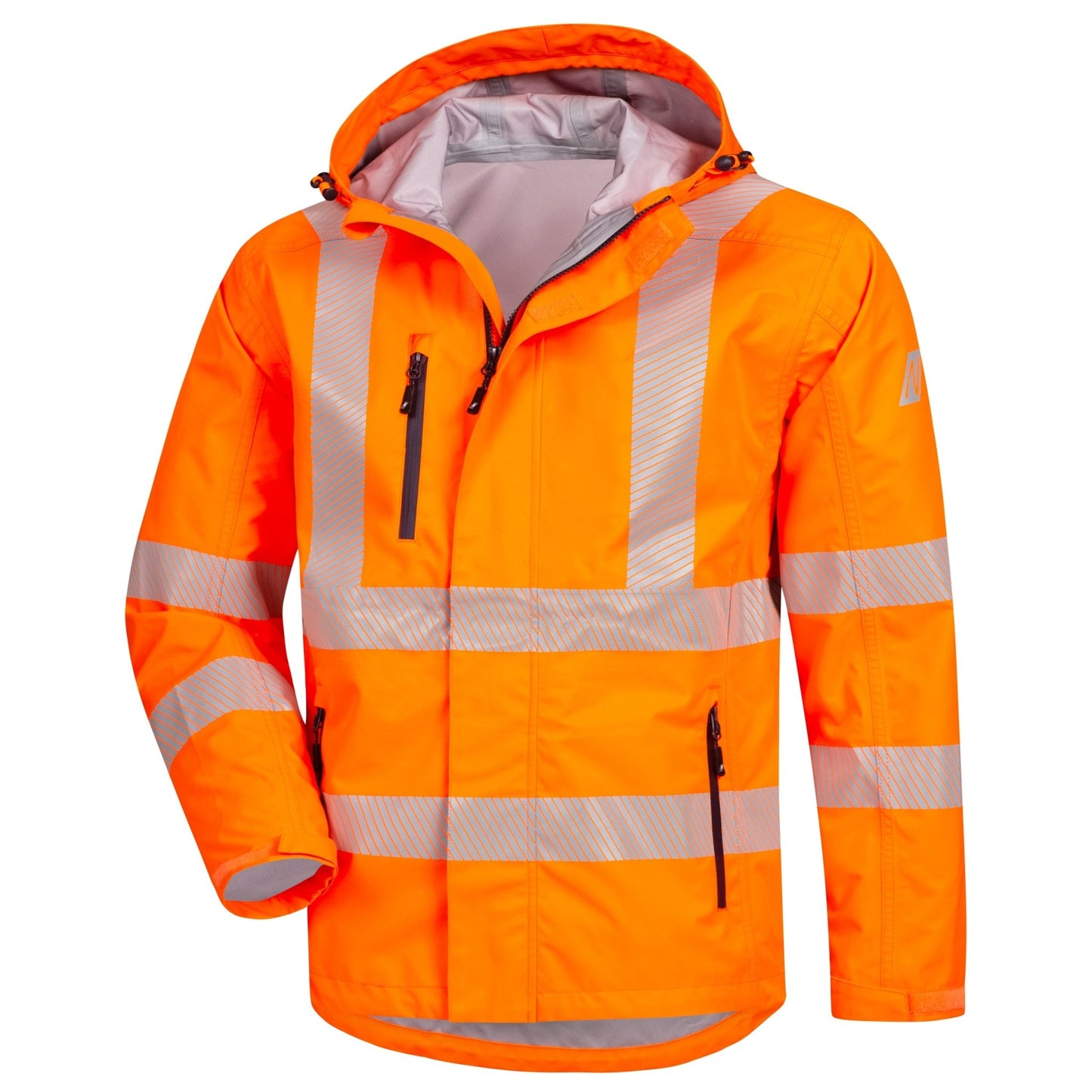 NITRAS MOTION TEX VIZ PLUS, veste de pluie haute visibilité