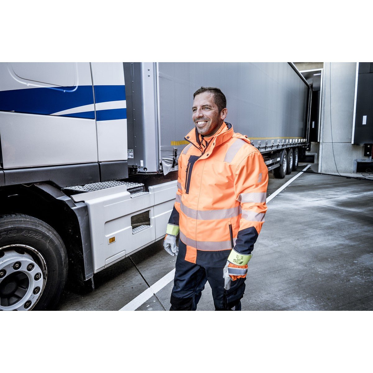 NITRAS MOTION TEX VIZ PLUS, veste multifonction haute visibilité