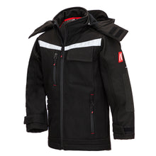 NITRAS MOTION TEX KIDS, veste softshell, noir