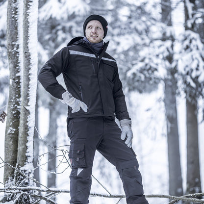 NITRAS MOTION TEX PLUS, veste d'hiver, noir