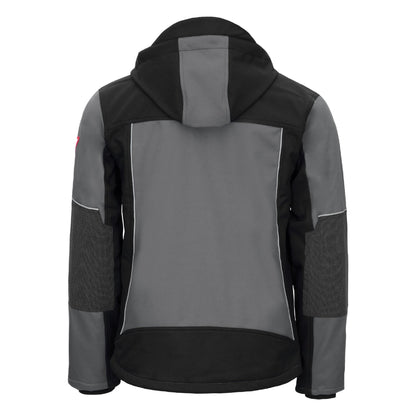NITRAS MOTION TEX PLUS, veste softshell, gris / noir
