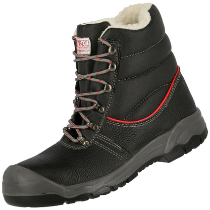 NITRAS STEP MID+ W, bottes d'hiver de sécurité S3, mi-hauteur, noir
