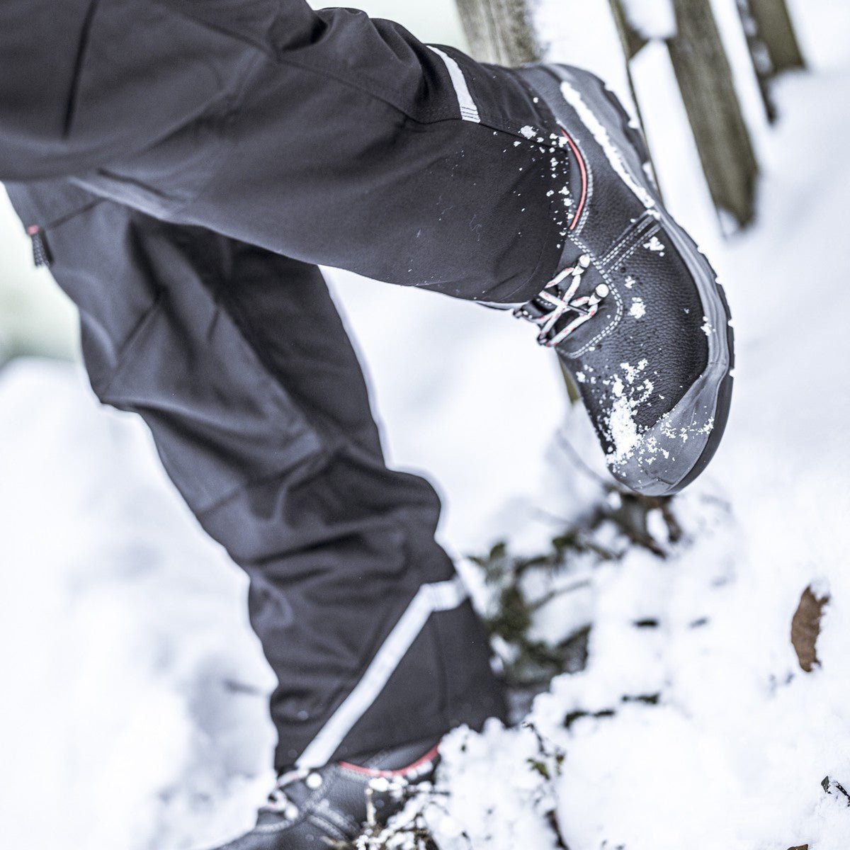 NITRAS STEP MID+ W, bottes d'hiver de sécurité S3, mi-hauteur, noir