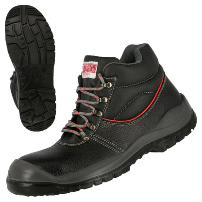 NITRAS STEP MID, bottes de sécurité S3, mi-hauteur, noir