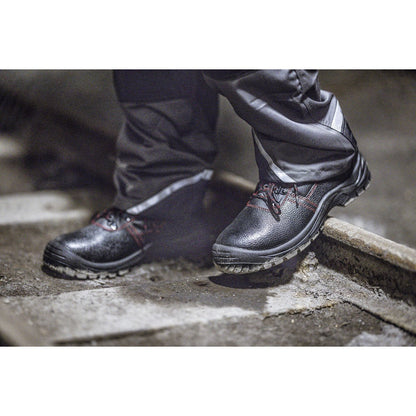 NITRAS BASIC STEP MID, bottes de sécurité S3, mi-hauteur, noir