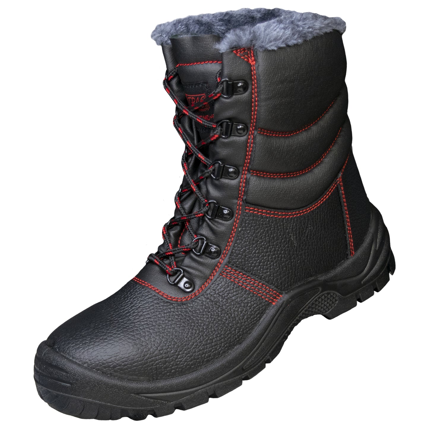 NITRAS BASIC STEP MID+ W, S3 CI bottes d'hiver de sécurité, mi-hauteur, noir