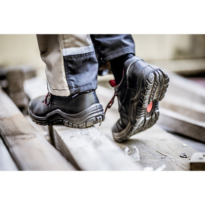 NITRAS POWER STEP, chaussures de sécurité S3 HRO SRC, noires