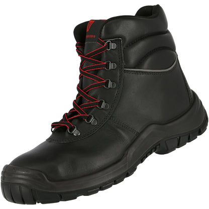 NITRAS POWER STEP MID+, S3 CI HI HRO bottes de sécurité, hautes, noires