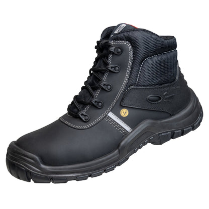 Bottes de sécurité NITRAS UTILITY STEP MID, S3L CI FO SR, noires