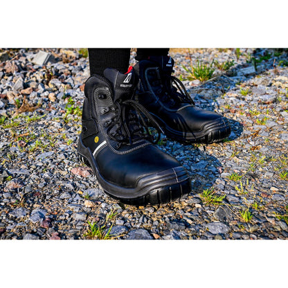 Bottes de sécurité NITRAS UTILITY STEP MID, S3L CI FO SR, noires