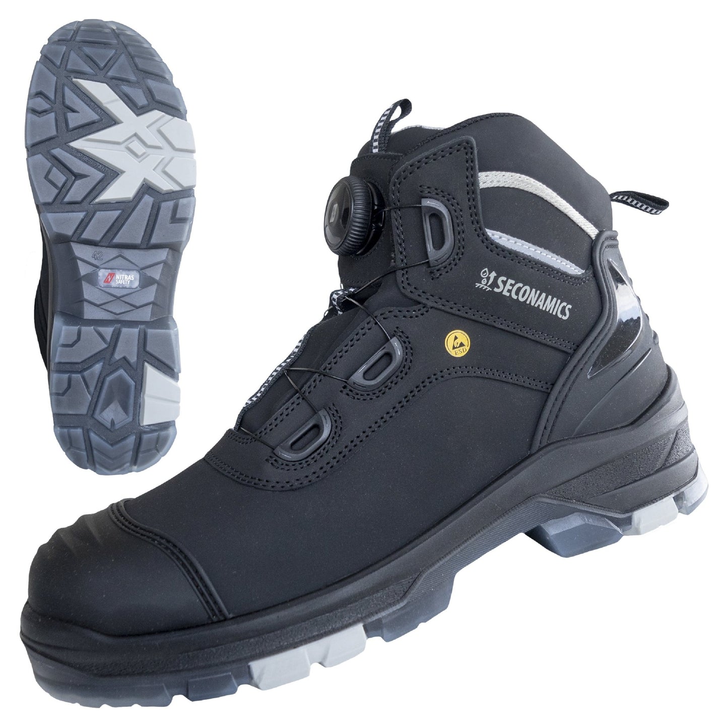 NITRAS ULTIMATE STEP MID FIT, bottes de sécurité
