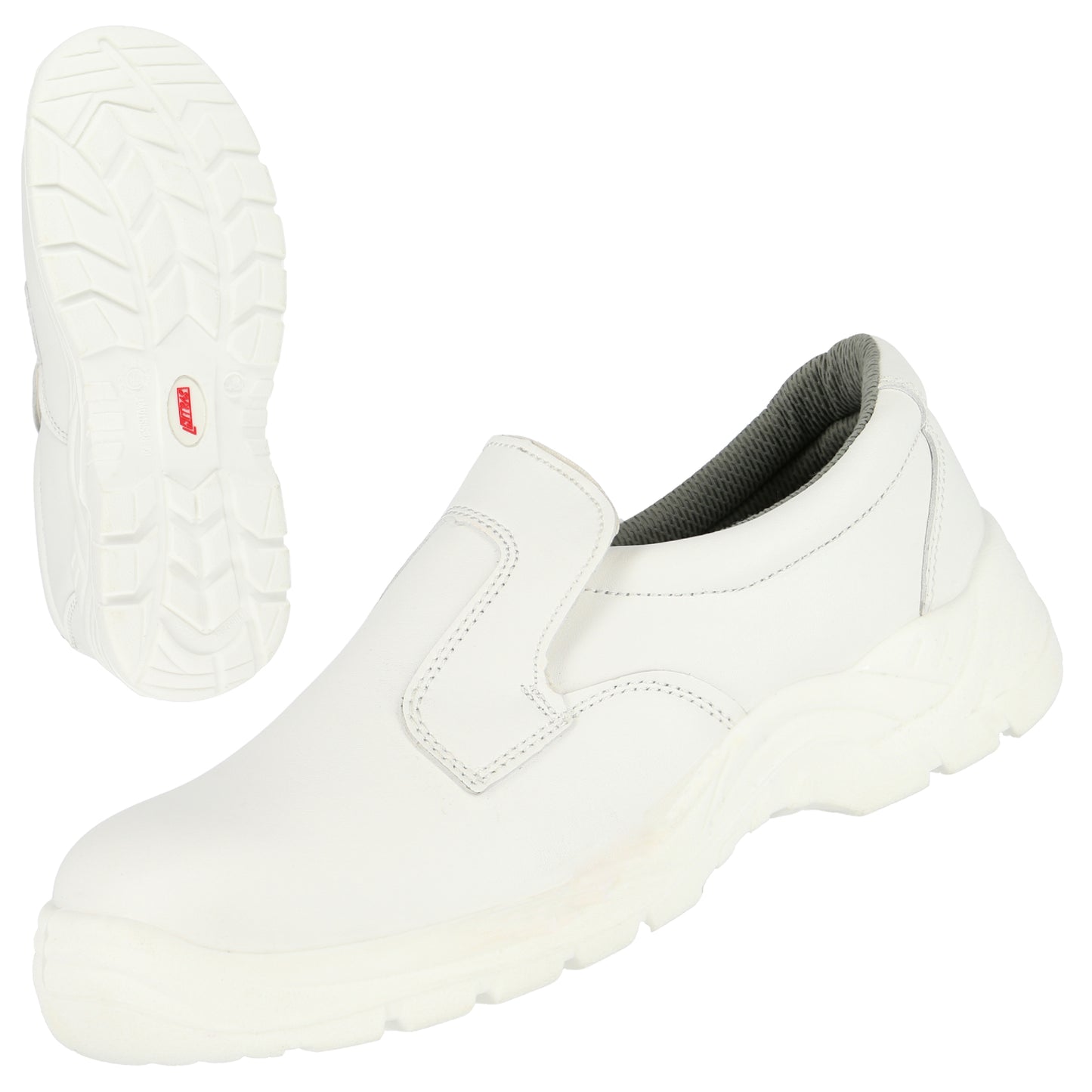 NITRAS CLEAN STEP SL, chaussons de sécurité S2, blanc