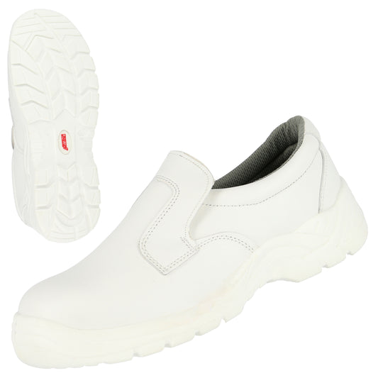 NITRAS CLEAN STEP SL, chaussons de sécurité S2, blanc