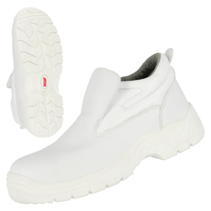 NITRAS CLEAN STEP MID SL, chaussons de sécurité S2, blanc