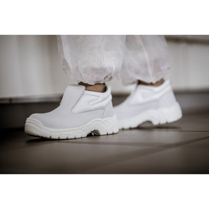 NITRAS CLEAN STEP MID SL, chaussons de sécurité S2, blanc