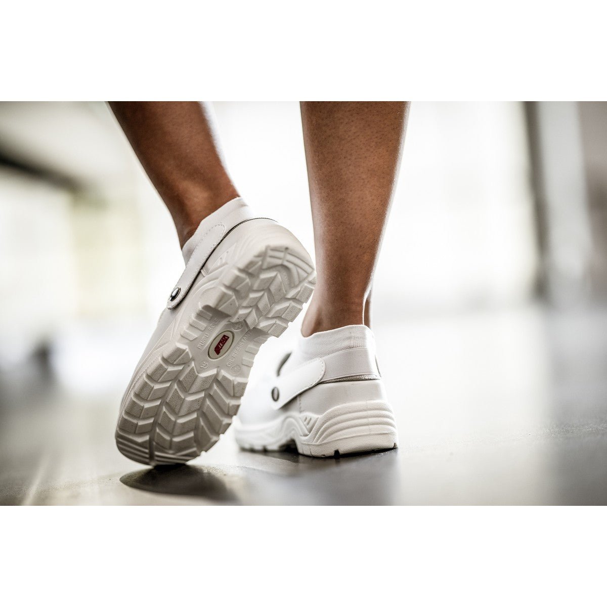 NITRAS CLEAN STEP CL, sabots de sécurité SB, blanc