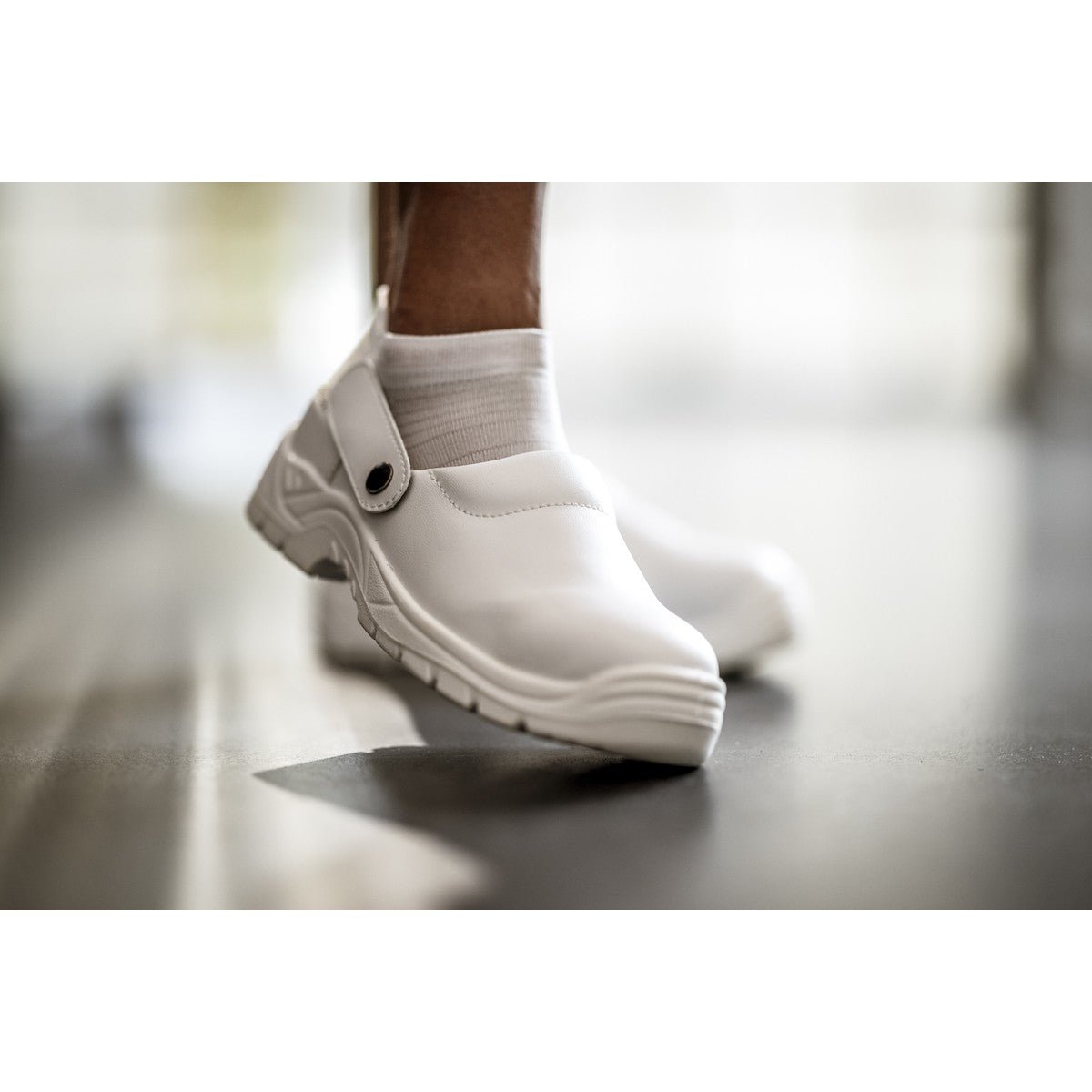 NITRAS CLEAN STEP CL, sabots de sécurité SB, blanc