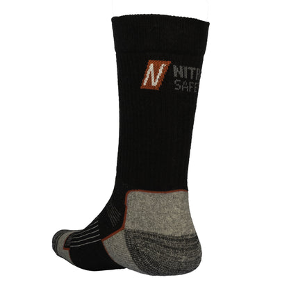 Chaussettes NITRAS All Season, noir / gris