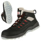 NITRAS SPORT STEP MID W, bottes d'hiver de sécurité S3 CI, mi-hauteur, noir