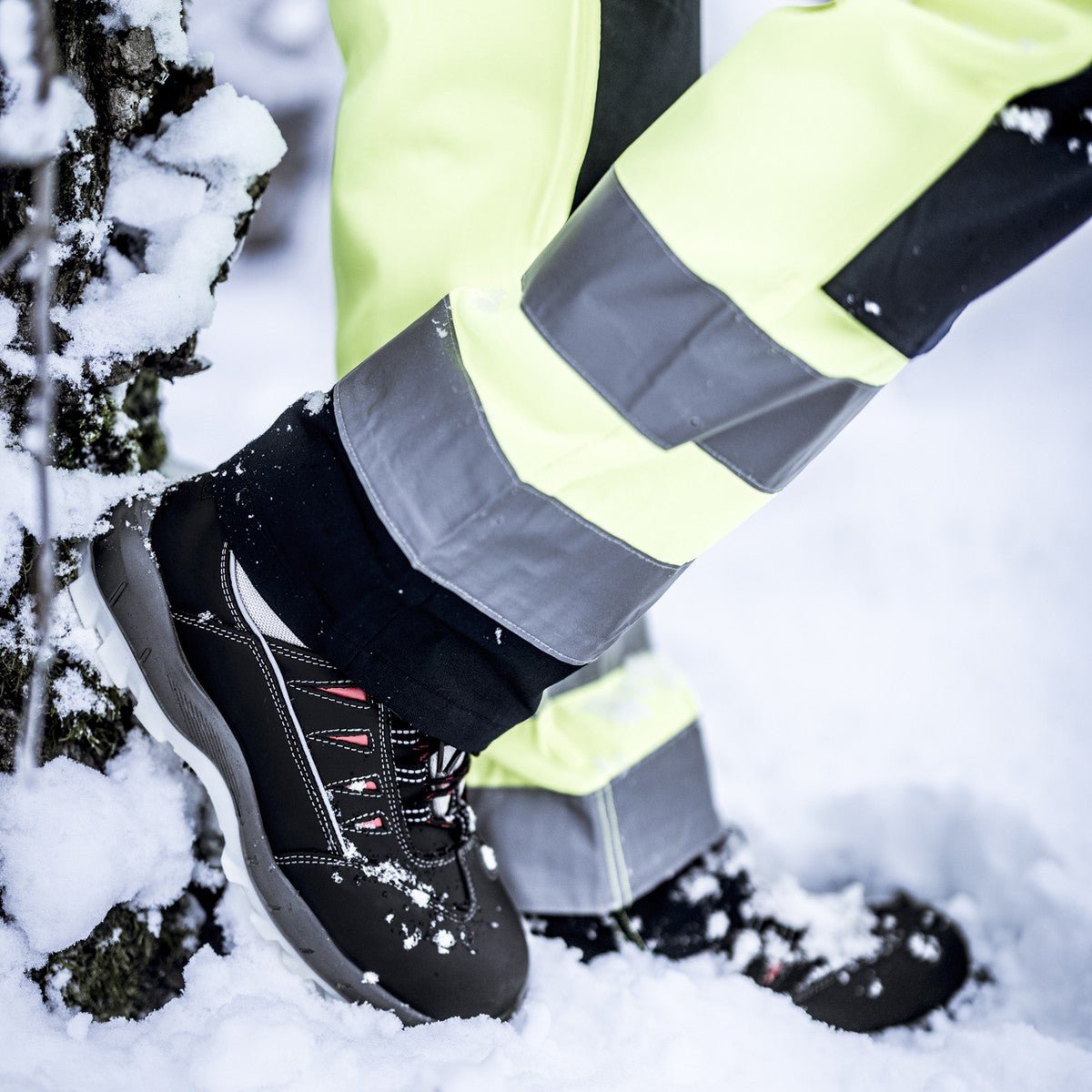 NITRAS SPORT STEP MID W, bottes d'hiver de sécurité S3 CI, mi-hauteur, noir