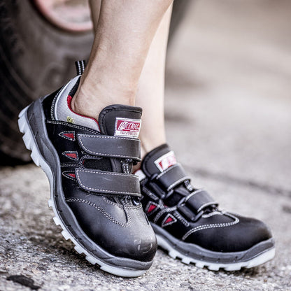 NITRAS SPORT STEP SA, sandales de sécurité S1P, noires