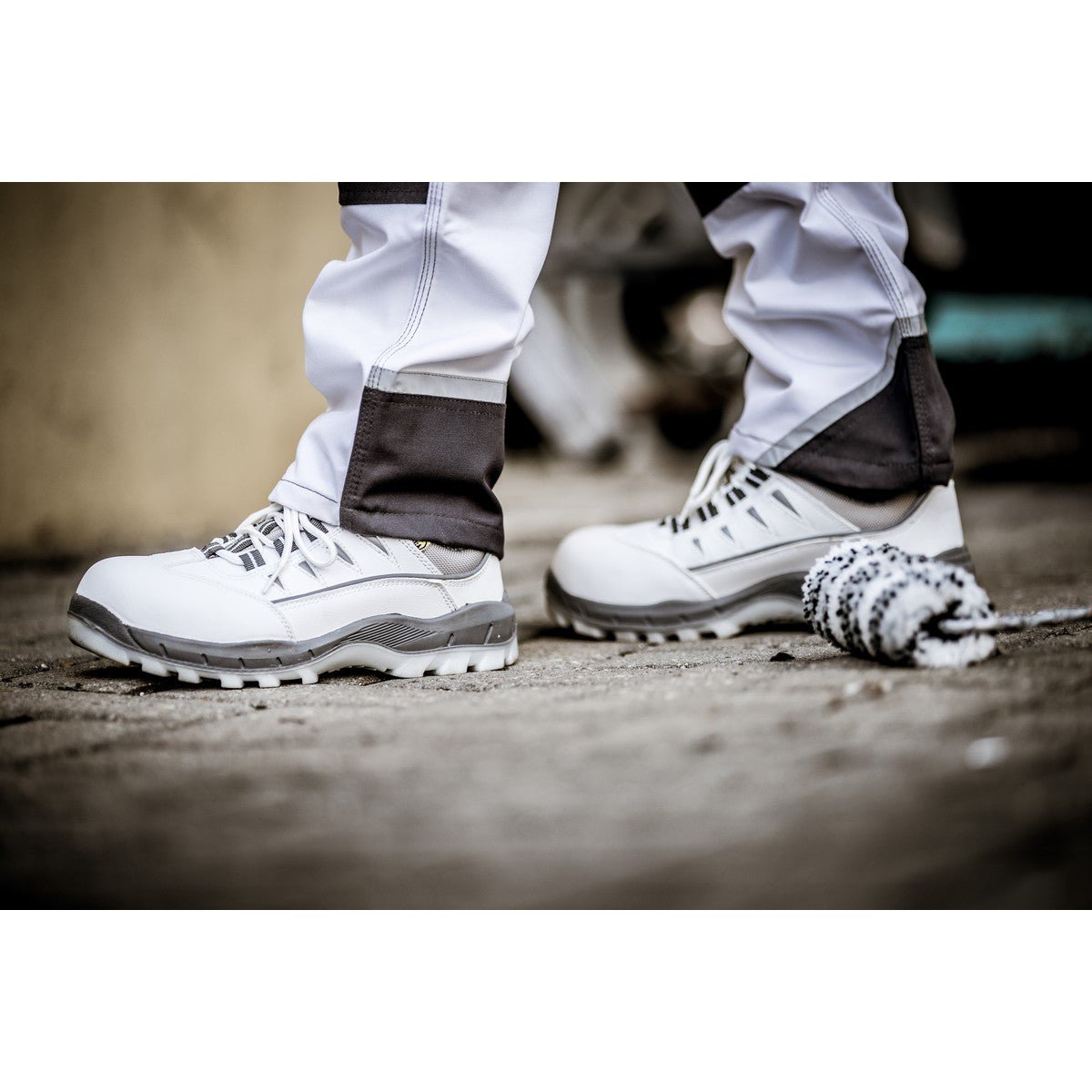 NITRAS SPORT STEP WH, chaussures basses de sécurité, blanches