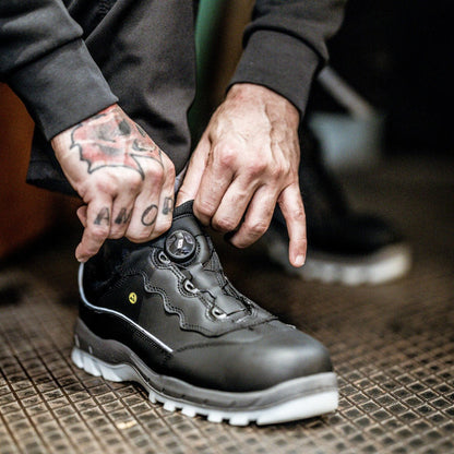 NITRAS SPORT STEP FIT, chaussures basses de sécurité, noir