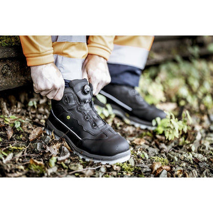 NITRAS SPORT STEP MID FIT, bottes de sécurité, mi-hauteur, noir