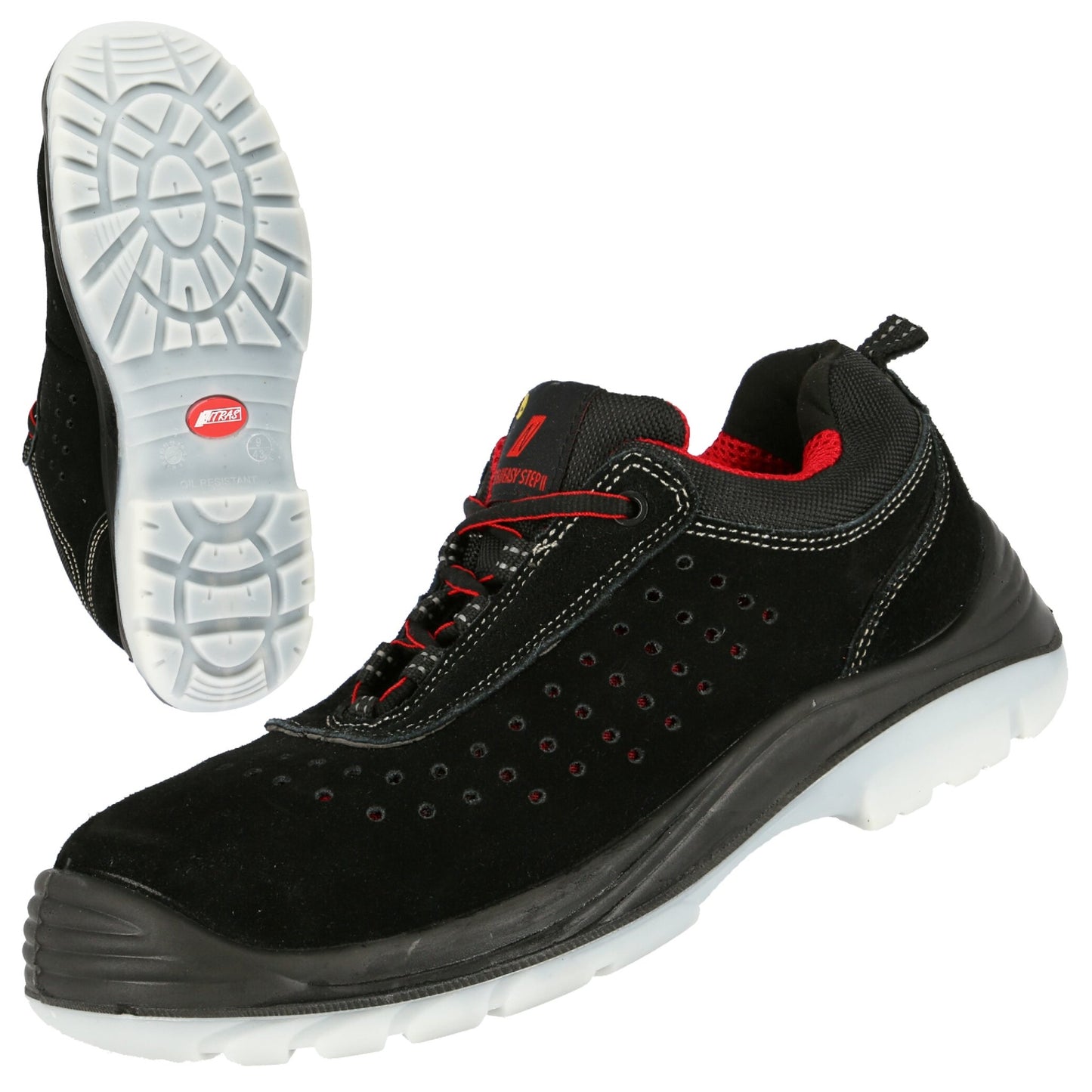 NITRAS EASY STEP P, chaussures de sécurité S1P, noires
