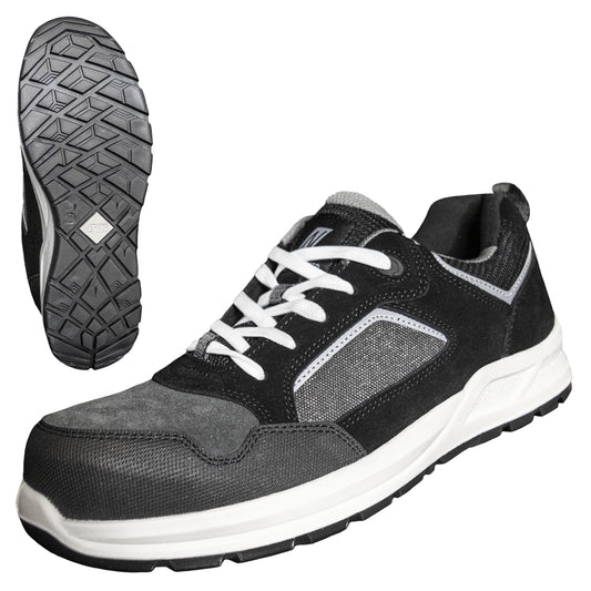 NITRAS CLASSIC STEP, chaussures de sécurité S1P, gris / noir