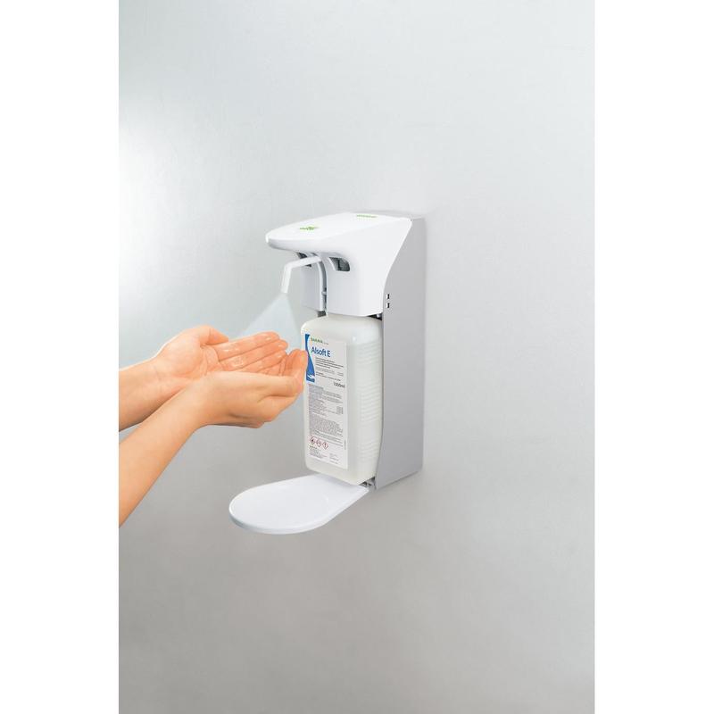 Distributeur de désinfectant et de savon Saraya ADS-500/1000 (piles non incluses) | 1 pièce