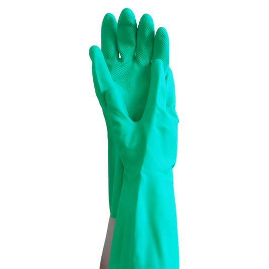 MaiMed-Safety touch gant de protection chimique nitrile, vert