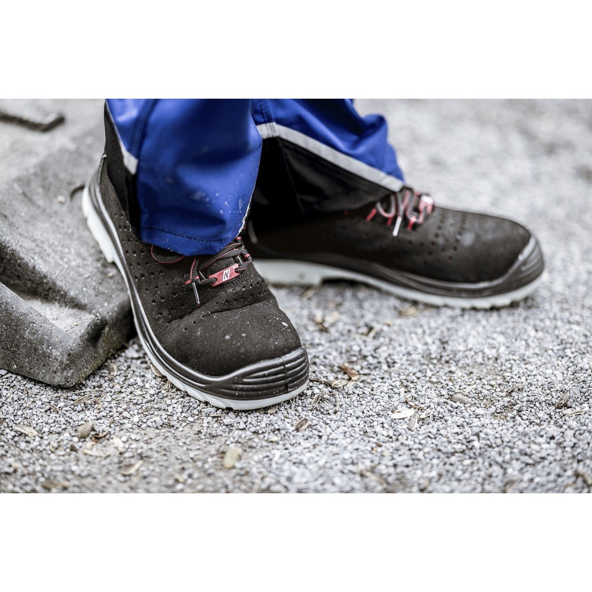 NITRAS MICRO STEP, chaussures de sécurité S1P, noires