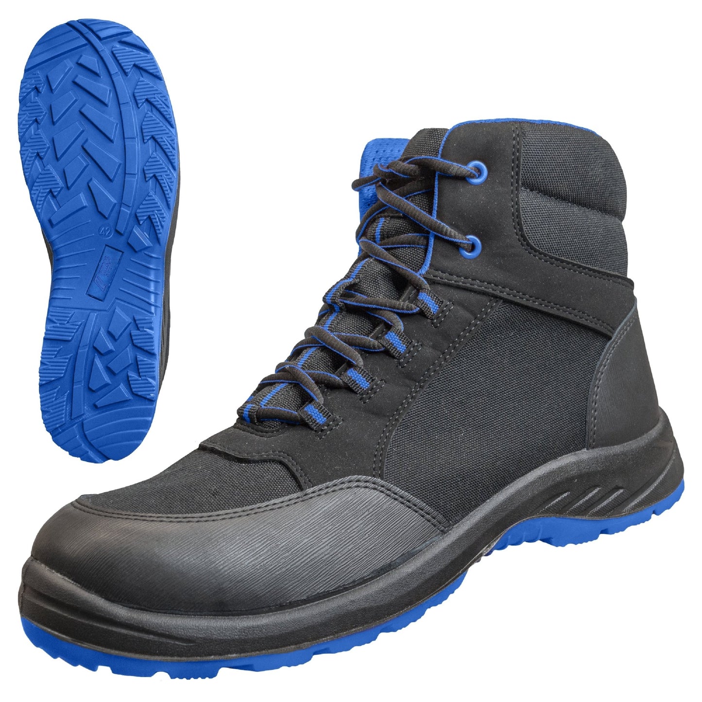 NITRAS SOLID STEP MID, bottes de sécurité, mi-hauteur