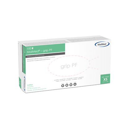 MaiMed-grip PF, gants d'examen en latex non stériles et sans poudre