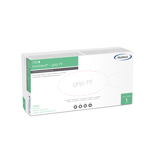 MaiMed-grip PF, gants d'examen en latex non stériles et sans poudre