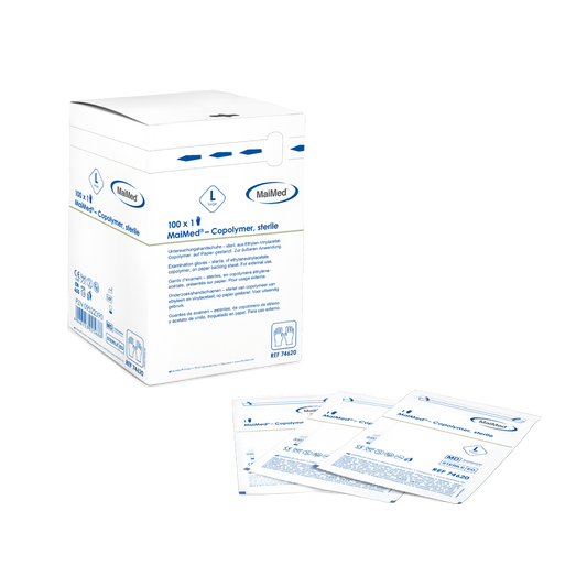 Gants stériles et jetables en copolymère MaiMed