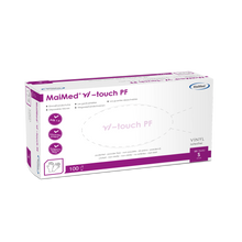 Gants jetables en vinyle MaiMed vi-touch, non poudrés, 100 pièces/boîte