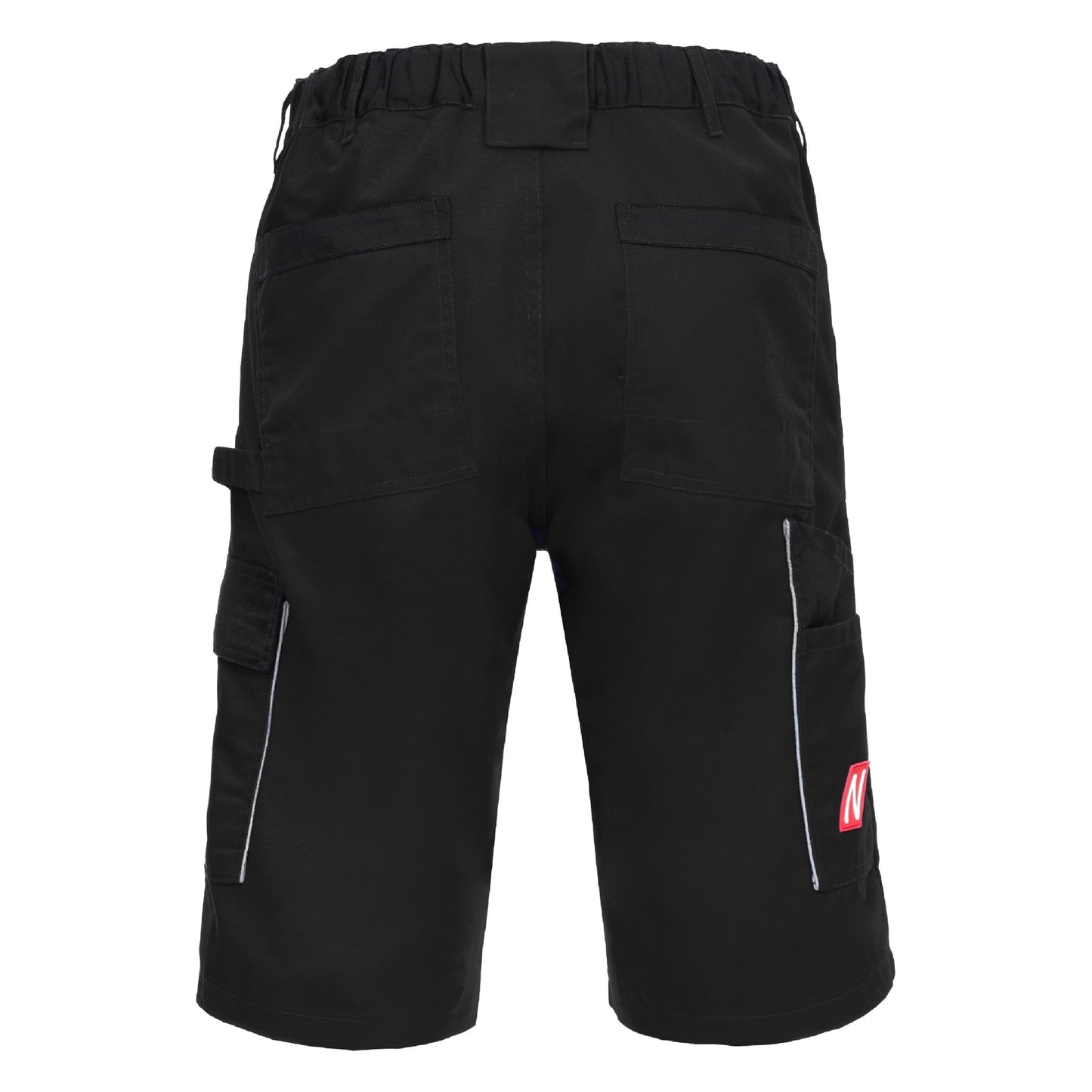 NITRAS MOTION TEX LIGHT, pantalon de travail, court, noir