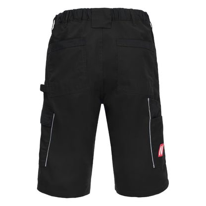 NITRAS MOTION TEX LIGHT, pantalon de travail, court, noir
