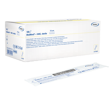 MaiMed - Abaisse-bouche stérile en bois HMS, 15 cm de long, 100x1 pcs. emballé stérilement | Boîte (100 pièces)